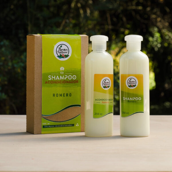 Kit Shampú Acondicionador Romero