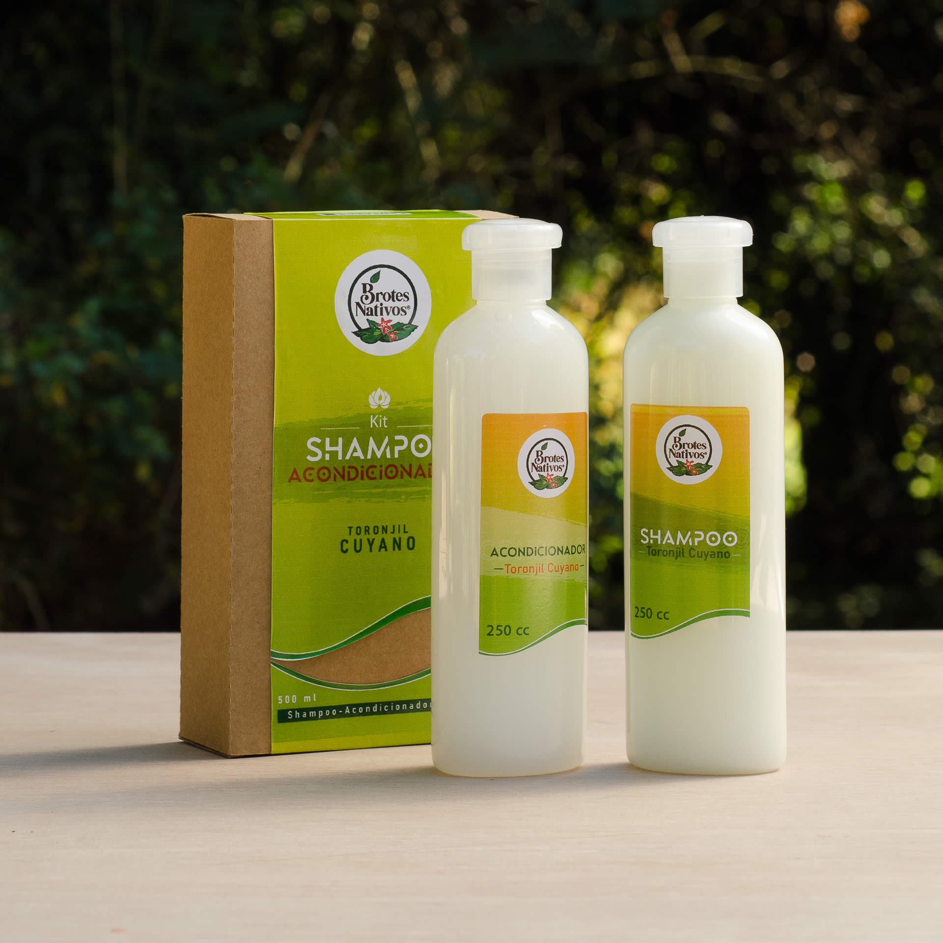 Kit Shampú Acondicionador Toronjil Cuyano